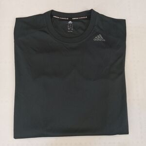 Adidas Men's Black Basketball Gray T-Shirt Size Large